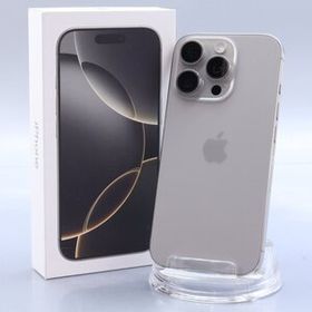 Apple iPhone16 Pro 256GB ナチュラルチタニウム A3292 3N746J/A バッテリ91% ■SIMフリー★Joshin3544【1円開始・送料無料】