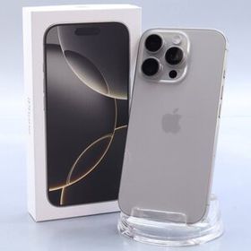 Apple iPhone16 Pro 256GB ナチュラルチタニウム A3292 3N746J/A バッテリ99% ■SIMフリー★Joshin1355【1円開始・送料無料】