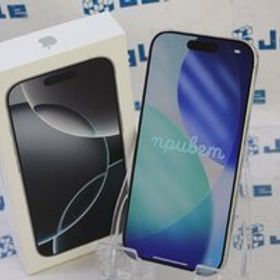 関西【美品】Apple iPhone16Pro MYN13J/A 256GB SIMフリー この機会にぜひいかがでしょうか!! J660594 B ◆