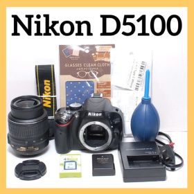✨届いたらすぐに使えます✨Nikon D5100✨ニコン✨シングルレンズ✨入門機