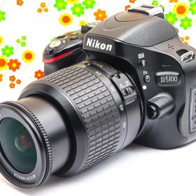 ニコン Nikon D5100☆スマホに送れる！☆一眼レフ☆人気機種！☆自撮り可