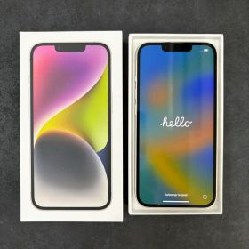 【美品】iPhone 14 128GB ホワイト 箱・付属品あり