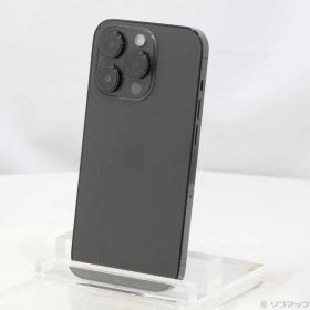 〔中古品〕 iPhone14 Pro 128GB スペースブラック MPXU3J／A SIMフリー【297】