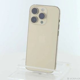 〔中古品〕 iPhone14 Pro 128GB ゴールド MQ073J／A SIMフリー【371】