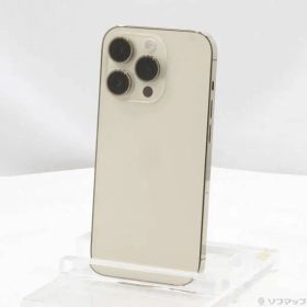 〔中古品〕 iPhone14 Pro 128GB ゴールド MQ073J／A SIMフリー【258】