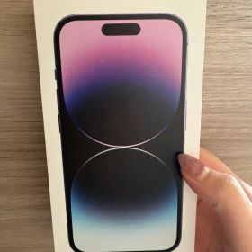 Apple iPhone 14 Pro ディープパープル 本体 傷汚れなし箱付き