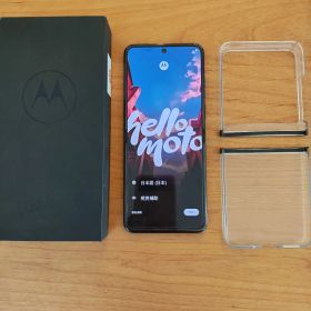 Motorola razr 40 ultra 本体 国内正規品 ケース付き