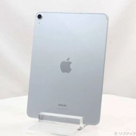 〔中古品〕 iPad Air 11インチ 第6世代 256GB ブルー MUXJ3J／A SIMフリー【377】