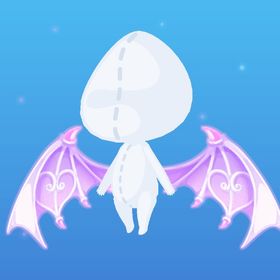 《400円》キュートな白コウモリの羽《同ガチャ在庫有》 | ポケコロのアイテム、RMTの販売・買取一覧