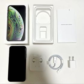 Apple iPhoneXS 256GB スペースグレイ SIMフリー 付属品有
