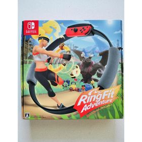 ニンテンドースイッチ(Nintendo Switch)のリングフィットアドベンチャーSet（リングコン、レッグバンド付）Switch(家庭用ゲームソフト)