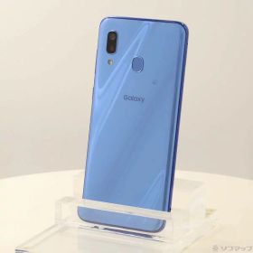 【中古】SAMSUNG(サムスン) GALAXY A30 J:COM 64GB ブルー SCV43 SIMフリー 【269-ud】