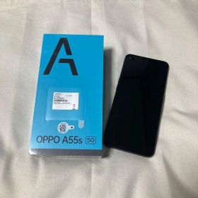 OPPO A55s 5G ブラック SIMフリー 楽天モバイルで購入