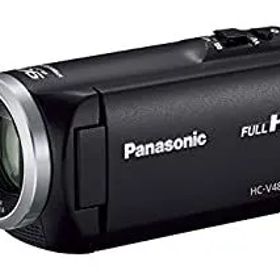 【中古】(非常に良い)パナソニック HDビデオカメラ V480MS 32GB 高倍率90倍ズーム ブラック HC-V480MS-K