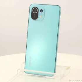 【中古】Xiaomi(シャオミ) Mi 11 Lite 5G 128GB ミントグリーン M2101K9R SIMフリー 【269-ud】