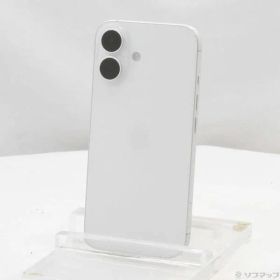 〔中古品〕 iPhone16 256GB ホワイト MYDX3J／A SIMフリー【349】