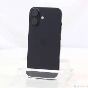 〔中古品〕 iPhone16 256GB ブラック MYDW3J／A SIMフリー【295】
