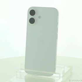 〔中古品〕 iPhone16 256GB ホワイト MYDX3J／A SIMフリー【349】