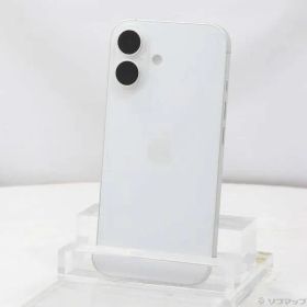 〔中古品〕 iPhone16 256GB ホワイト MYDX3J／A SIMフリー【198】