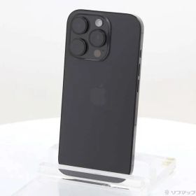 〔中古品〕 iPhone16 Pro 128GB ブラックチタニウム MYMV3J／A SIMフリー【348】