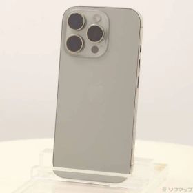 〔中古品〕 iPhone16 Pro 256GB ナチュラルチタニウム 3N746J／A SIMフリー【377】