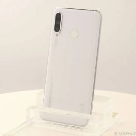 〔中古品〕 HUAWEI P30 lite Premium 128GB パールホワイト HWV33SWA auロック解除SIMフリー【262】