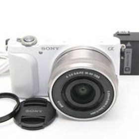 A (美品) SONY ソニー NEX-3N ホワイト PZ 16-50mm レンズキット 初期不良返品無料 11-77