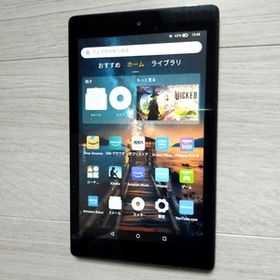 「Amazon FIRE HD8」 タブレット HD画質で画質キレイです。プライムビデオ視聴に