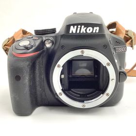 ニコン(Nikon)の【全額返金保証】【最速発送】Nikon デジタル一眼 D3300 ボディ ブラック 動作確認済(デジタル一眼)