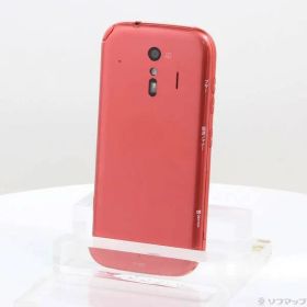 〔中古品〕 らくらくスマートフォン 32GB ピンク F-42A docomoロック解除SIMフリー【262】