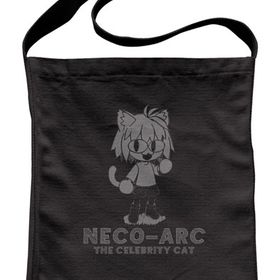 月姫 -A piece of blue glass moon- セレブキャット ネコアルク ショルダートート/BLACK