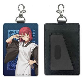 月姫 -A piece of blue glass moon- 琥珀 パスケース(ナスカン付き)