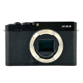 富士フイルム FUJIFILM X-E4 ボディ ブラック デジタル ミラーレス 一眼カメラ 【中古】
