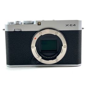 富士フイルム FUJIFILM X-E4 ボディ シルバー デジタル ミラーレス 一眼カメラ 【中古】