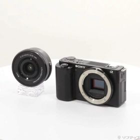 【中古】SONY(ソニー) VLOGCAM ZV-E10L パワーズームレンズキット ブラック 【349-ud】