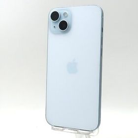 ◇【Apple アップル】iPhone 15 Plus 256GB SIMフリー MU0N3J/A スマートフォン ブルー バッテリー最大容量90％以上