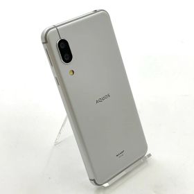 SHARP AQUOS sense3 ホワイト au SHV45 白ロム 美品 動作確認済【全額返金保証】【最速発送】