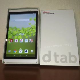 docomo dtab Compact d-02H ホワイト