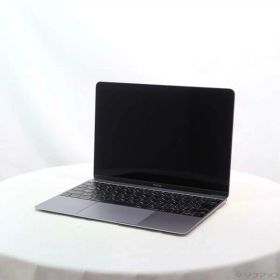 【中古】Apple(アップル) MacBook 12-inch Early-2016 MLH82J／A Core_m5 1.2GHz 8GB SSD512GB スペースグレイ 〔10.15 Catalina〕 【262-ud】