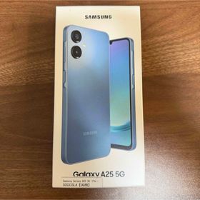 ギャラクシー(Galaxy)の「SAMSUNG Galaxy A25 5G SCG33 ブルー」(スマートフォン本体)