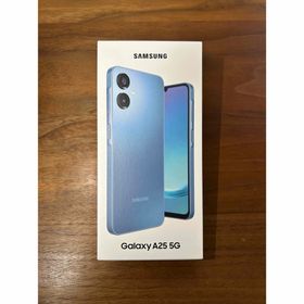 サムスン(SAMSUNG)のGalaxy A25 5G ブルー 新品・未開封！(スマートフォン本体)