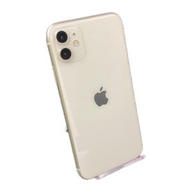 アップル(Apple)の【全額返金保証】【最速発送】Apple iPhone iPhone 11 64GB ホワイト docomo SIMフリー 動作確認済(スマートフォン本体)