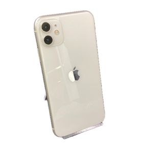 アップル(Apple)の【全額返金保証】【最速発送】Apple iPhone iPhone 11 128GB ホワイト docomo 動作確認済(スマートフォン本体)