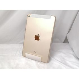 【中古】Apple docomo 【SIMロック解除済み】 iPad mini4（2015） 16GB ゴールド MK712J/A【戸塚】保証期間１ヶ月【ランクC】