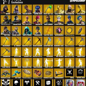 【メア即｜全機種対応】291スキン｜アイコ｜トラヴィス｜グロー｜OGSTW｜トレイル｜ミンティ | フォートナイト(Fortnite)のアカウントデータ、RMTの販売・買取一覧