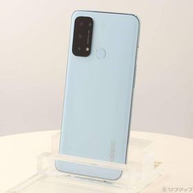 〔中古〕OPPO(オッポ) Reno5 A 128GB アイスブルー A103OP Y!mobile SIMフリー〔262-ud〕