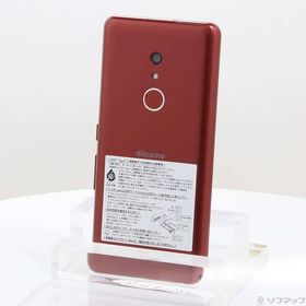 〔中古〕FUJITSU(富士通） arrows Be4 Plus 64GB レッド F-41B docomoロック解除SIMフリー〔269-ud〕