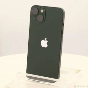 〔中古品〕 iPhone13 128GB グリーン MNGG3J／A SIMフリー 〔ネットワーク利用制限▲〕【344】