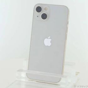〔中古品〕 iPhone13 128GB スターライト MLND3J／A SIMフリー【377】