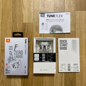 JBL TUNE FLEX ワイヤレスイヤホン ホワイト